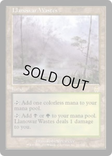 画像1: 【ENG】《ラノワールの荒原/Llanowar Wastes》[APC] (1)