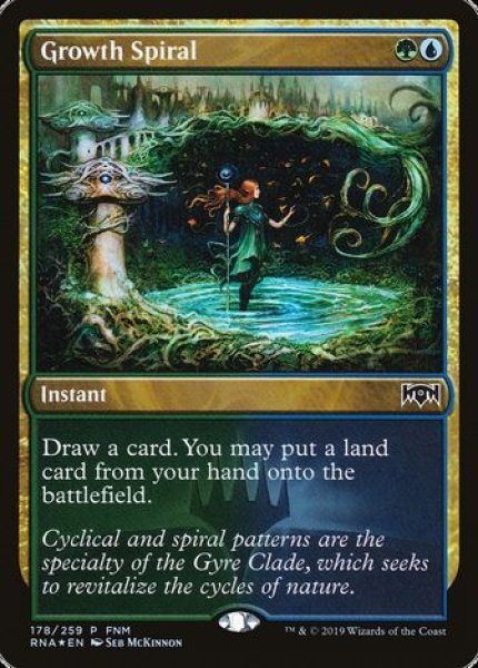 画像1: 【ENG】【Foil】《成長のらせん/Growth Spiral》[FNM] (1)