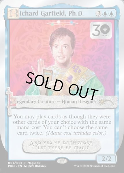 画像1: 【ENG】《Richard Garfield, Ph.D.》[30周年プロモ] (1)