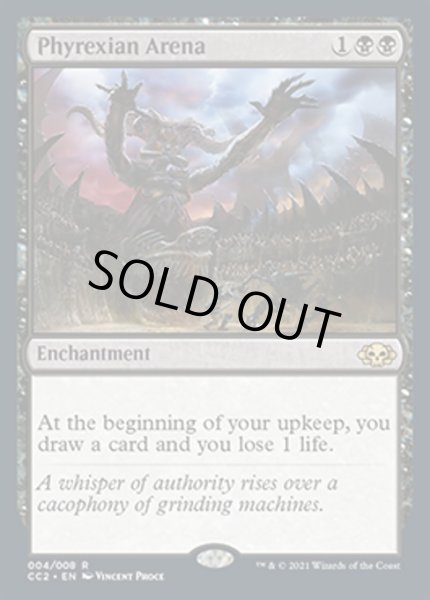 画像1: 【ENG】【Foil】《ファイレクシアの闘技場/Phyrexian Arena》[CC2] (1)