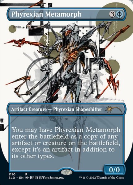 画像1: 【ENG】《ファイレクシアの変形者/Phyrexian Metamorph》[Secret Lair] (1)