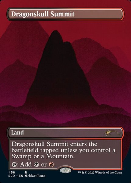 画像1: 【ENG】【Foil】《竜髑髏の山頂/Dragonskull Summit》[Secret Lair] (1)