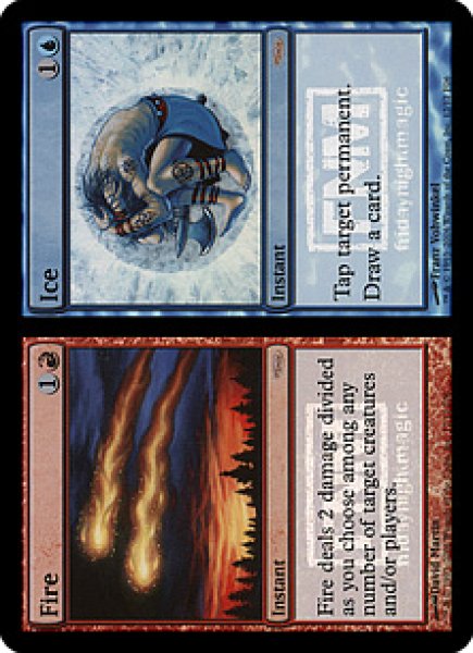 画像1: 【ENG】【Foil】《火+氷/Fire+Ice》[FNM] (1)