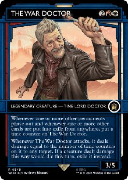 画像1: 【ENG】【Foil】■ショーケース■《ウォードクター/The War Doctor》[WHO] (1)