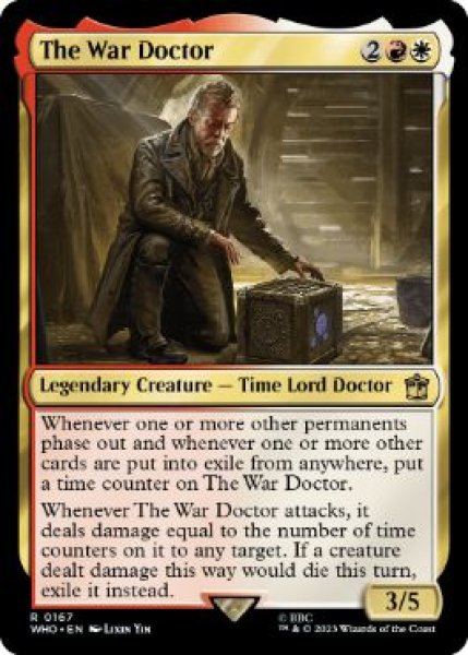 画像1: 【ENG】【Foil】《ウォードクター/The War Doctor》[WHO] (1)