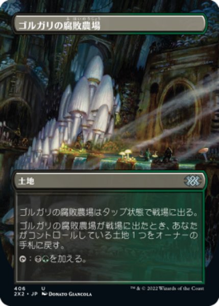 画像1: 【JPN】■ボーダーレス■《ゴルガリの腐敗農場/Golgari Rot Farm》[2X2] (1)