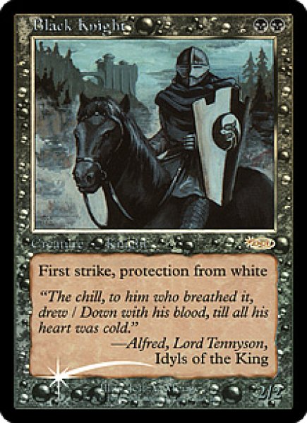 画像1: 【ENG】【Foil】《黒騎士/Black Knight》[FNM] (1)