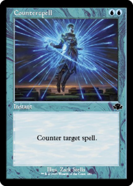 画像1: 【ENG】【Foil】■旧枠■《対抗呪文/Counterspell》[DMR] (1)