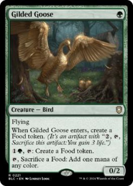 画像1: 【ENG】《金のガチョウ/Gilded Goose》[BLC] (1)