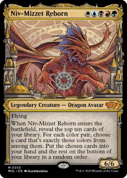 画像1: 【ENG】《ニヴ＝ミゼット再誕/Niv-Mizzet Reborn》[MUL] (1)