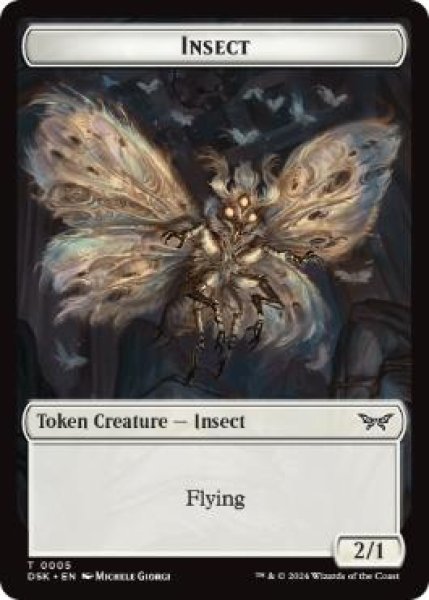 画像1: 【ENG】【Foil】《昆虫トークン/Insect Token》[DSK]  (1)