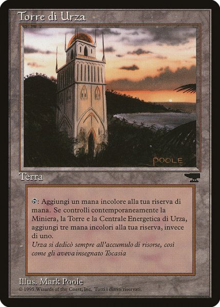 画像1: 【ITA】■黒枠■《ウルザの塔/Urza's Tower》C[RIN] (1)