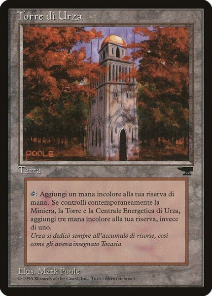 画像1: 【ITA】■黒枠■《ウルザの塔/Urza's Tower》 A [RIN] (1)