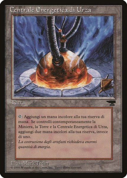 画像1: 【ITA】■黒枠■《ウルザの魔力炉/Urza's Power Plant》D [RIN] (1)