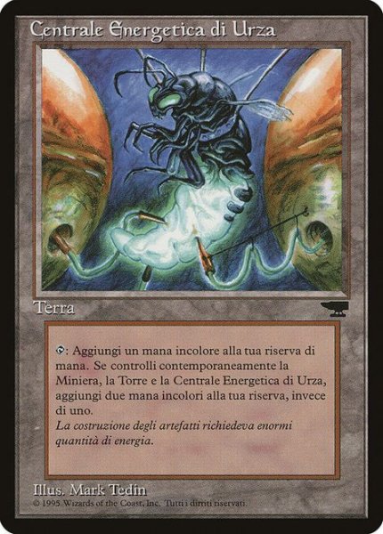 画像1: 【ITA】■黒枠■《ウルザの魔力炉/Urza's Power Plant》B [RIN] (1)