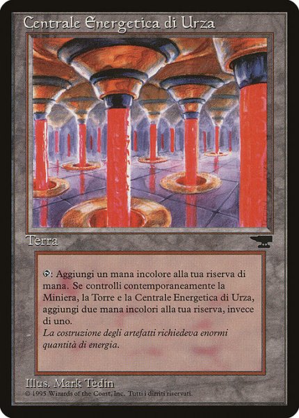 画像1: 【ITA】■黒枠■《ウルザの魔力炉/Urza's Power Plant》A [RIN] (1)