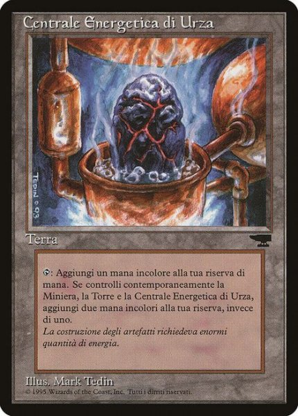 画像1: 【ITA】■黒枠■《ウルザの魔力炉/Urza's Power Plant》C [RIN] (1)