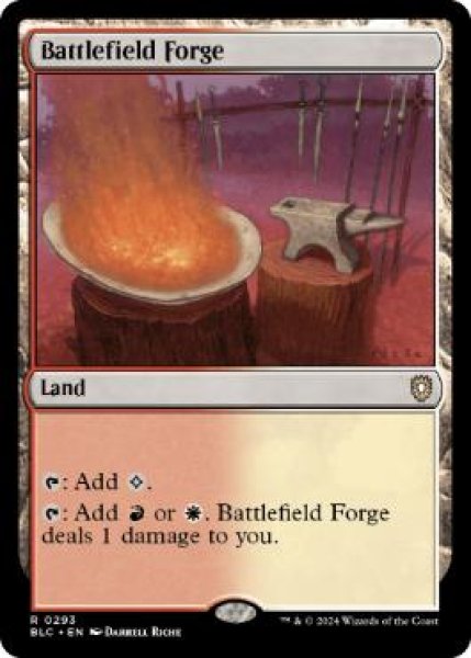 画像1: 【ENG】《戦場の鍛冶場/Battlefield Forge》[BLC] (1)