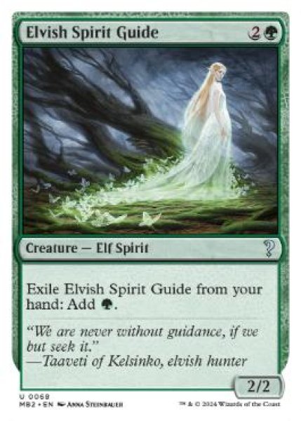 画像1: 【ENG】《エルフの指導霊/Elvish Spirit Guide》[MB2] (1)