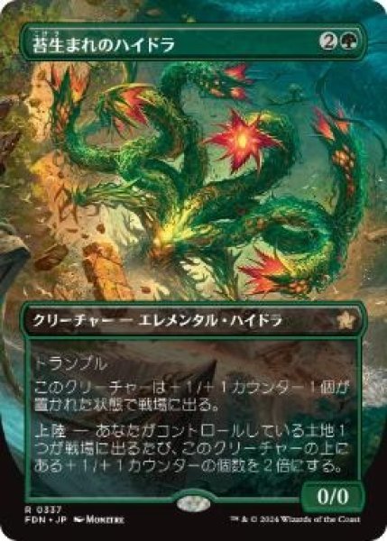 画像1: 【JPN】■ボーダーレス■《苔生まれのハイドラ/Mossborn Hydra》[FDN] (1)