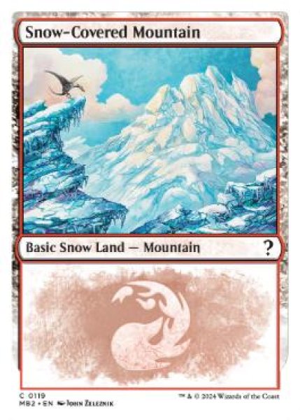 画像1: 【ENG】《冠雪の山/Snow-Covered Mountain》[MB2] (1)