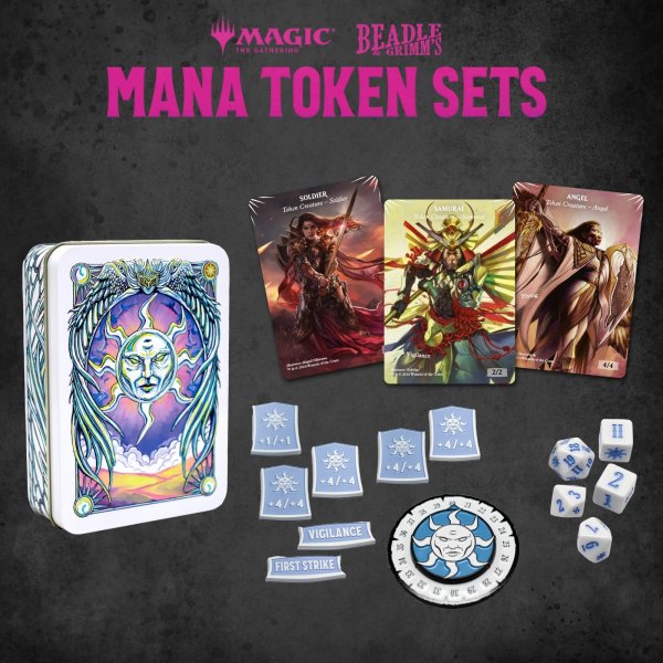 画像1: 【サプライ】White Mana Token Set (1)