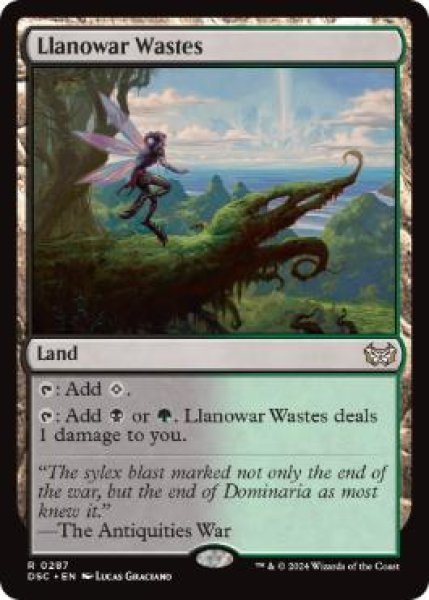 画像1: 【ENG】《ラノワールの荒原/Llanowar Wastes》[DSC] (1)