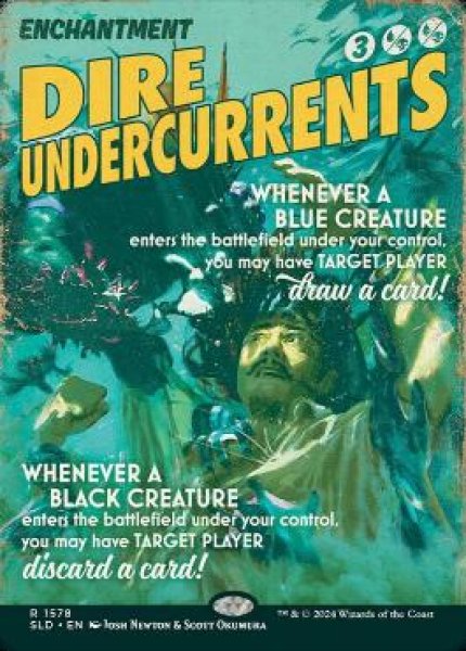 画像1: 【ENG】【Foil】《恐るべき下層流/Dire Undercurrents》[Secret Lair] (1)