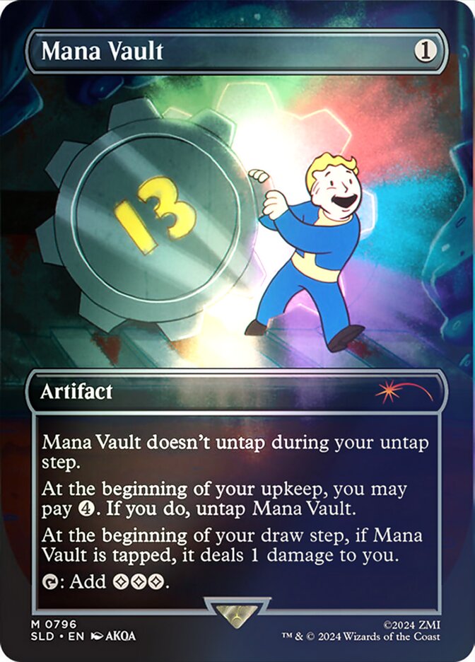 ENG】【Foil】《魔力の櫃/Mana Vault》MP [Secret Lair] - カードショップ抜忍